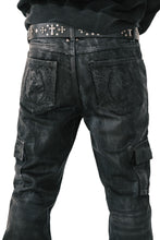 Load image into Gallery viewer, 017 - &quot;Vendetta&quot; Waxed Denim Jeans
